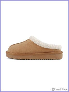Soda Slippers Women Slip-On Flatform Sherpa-Lined Comfort Shoes
